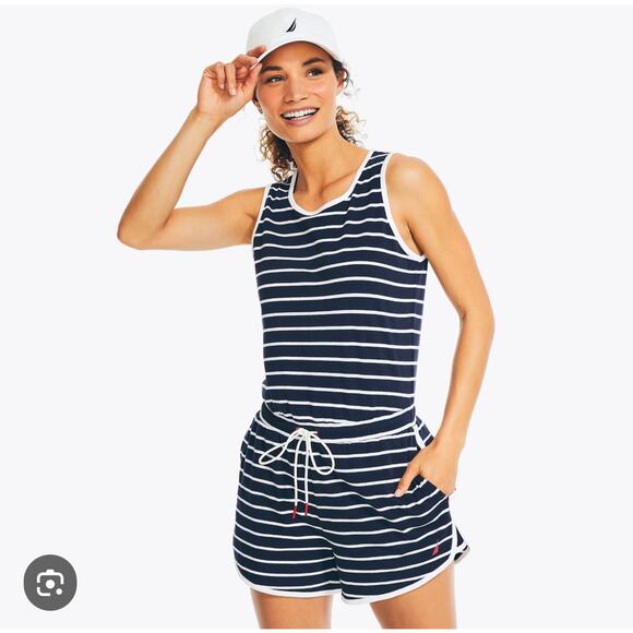 NWT Nautica Summer Seas Romper - Picture 1 of 2